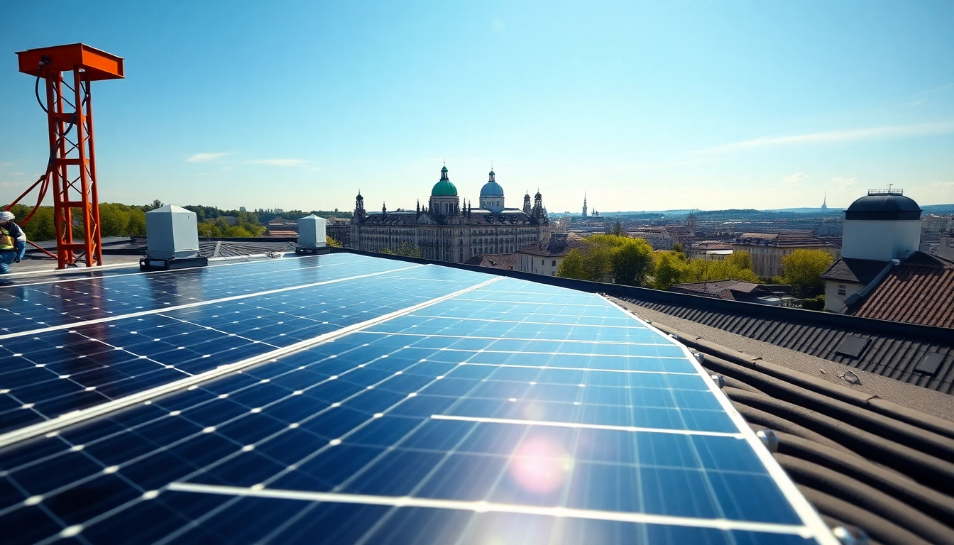 Die Pv anlage kosten wien werden durch eine Solarisierungstechnik in Wien verdeutlicht.