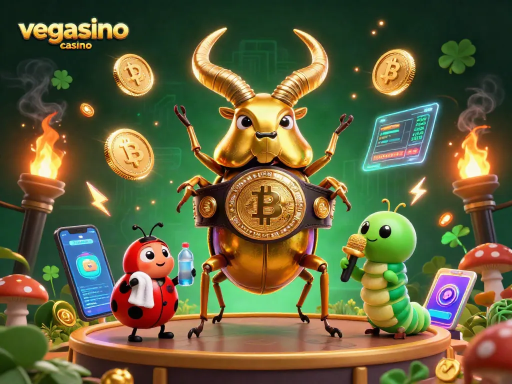 Engage with vegasino casino’s exciting games featuring vibrant characters and crypto elements.