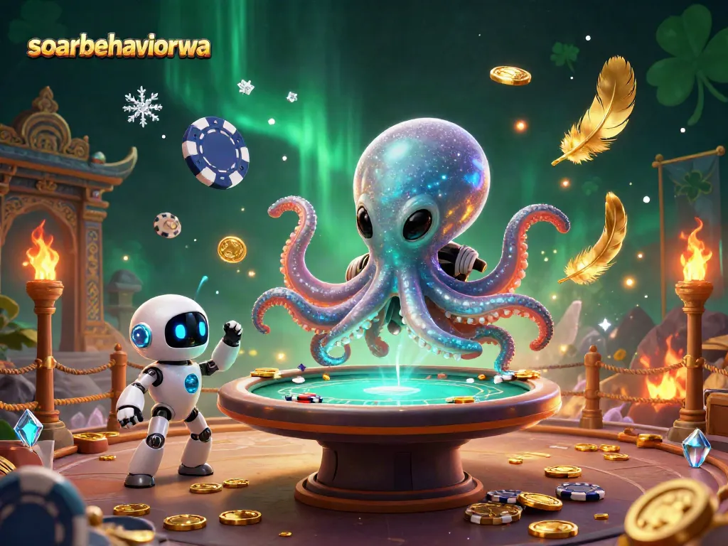 Stake your wins in a mesmerizing soarbehaviorwa-themed alien casino with dynamic poker action.