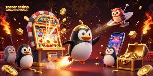Grafik zoccer casino willkommensbonus präsentiert ein Online-Casino voller Spannung und Glücksgefühle.